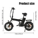 CMACEWHEEL AC16 350W 16" Vélo électrique pliant