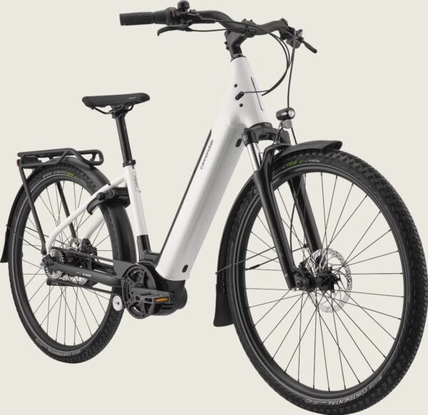 Cannondale Mavaro Neo 4 Shimano Nexus 5V Courroie 500 Wh 29" Blanc – Image 3