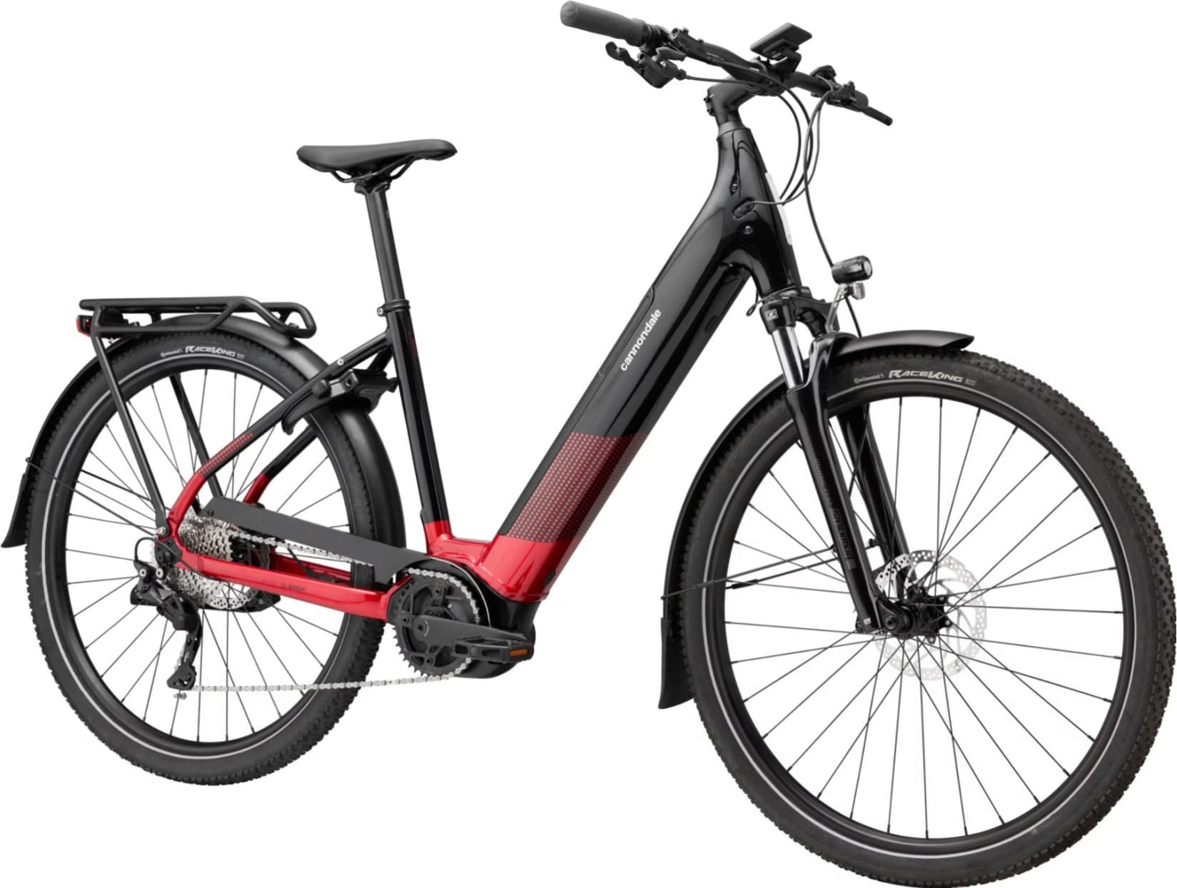 VTC Électrique Cannondale Tesoro Neo X 2 Low Step Shimano Deore 10V 625 Wh 29" Rouge – Image 2