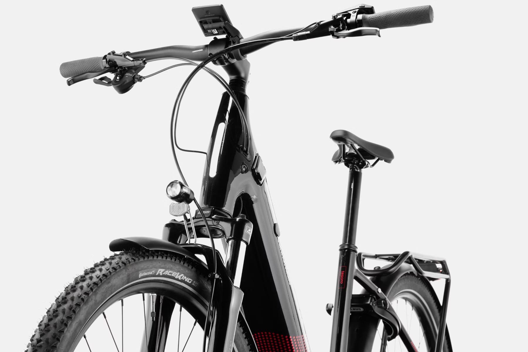 VTC Électrique Cannondale Tesoro Neo X 2 Low Step Shimano Deore 10V 625 Wh 29" Rouge – Image 3