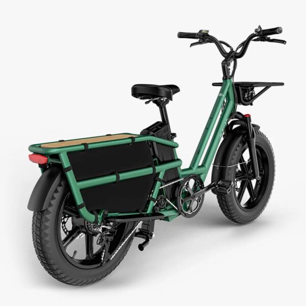 Fiido T2 Vélo électrique Longtail Fatbike Cargo – Image 8