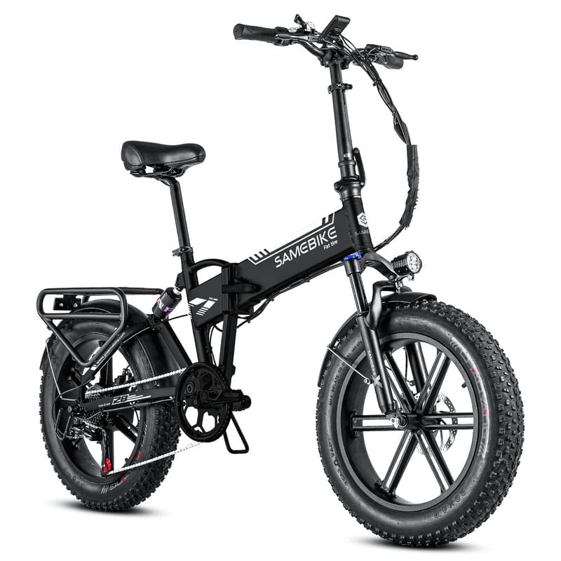 Samebike XWLX09 Silver Arrow 500W 20'' Fat Bike VTT électrique 10Ah Batterie – Image 8