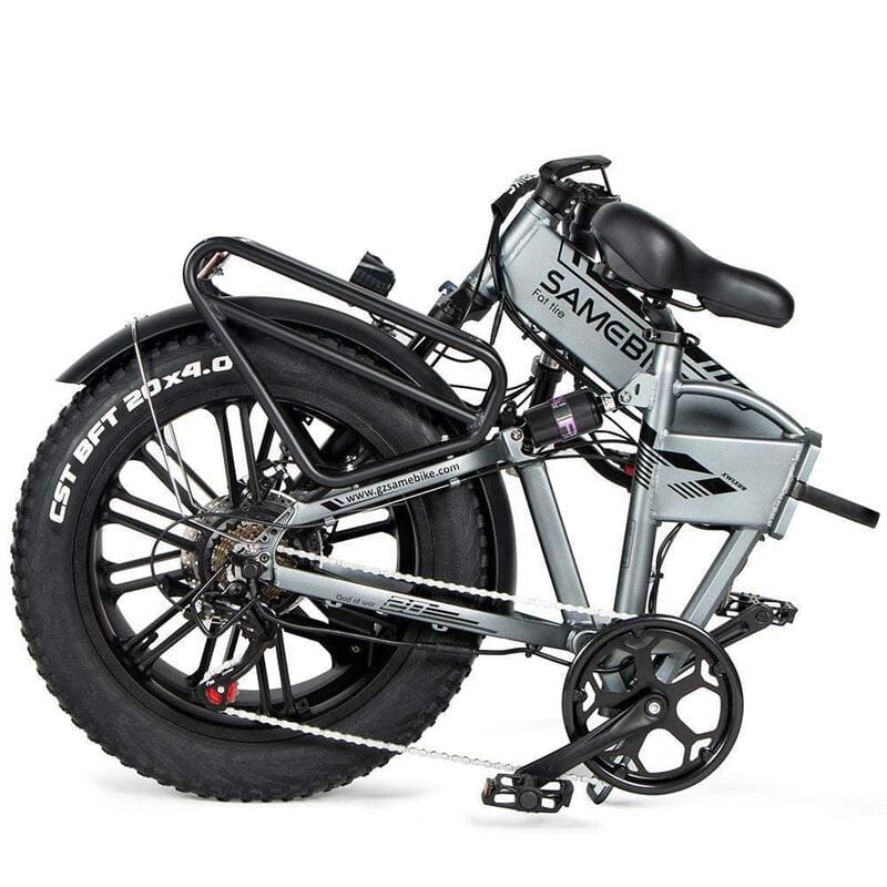 Samebike XWLX09 Silver Arrow 500W 20'' Fat Bike VTT électrique 10Ah Batterie – Image 4