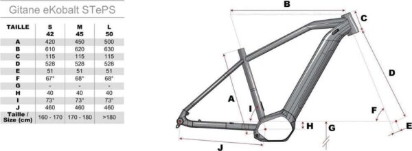 VTT électrique e-KOBALT 27.5 STePS Gitane – Image 3