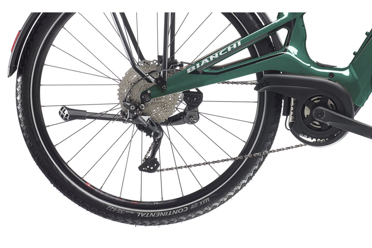 Vélo de Trekking Électrique BIANCHI E-Vertic T-Type X5 9v Diamant – Image 4