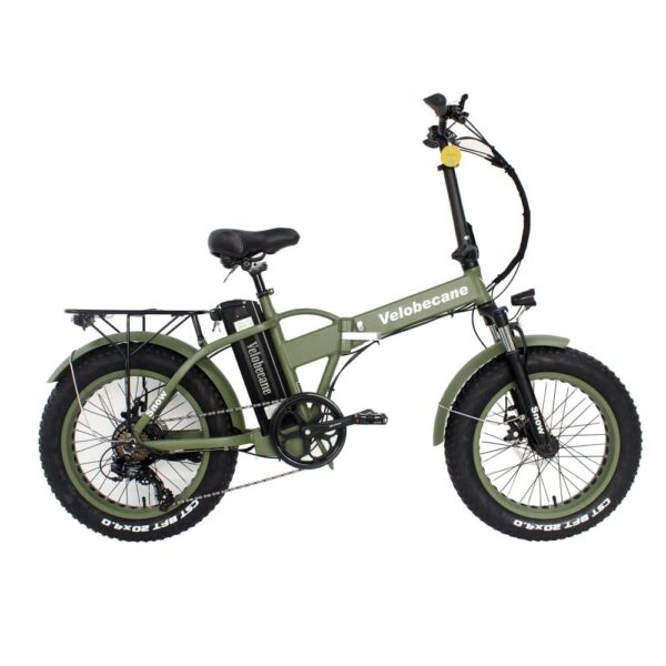 Vélo électrique pliant fatbike velobecane Snow – Image 5